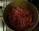 定番しっとり肉そぼろ作り方1写真
