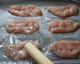ササミの梅タルタルチーズ焼き✿作り方5写真
