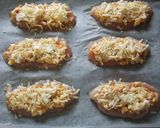 ササミの梅タルタルチーズ焼き✿作り方7写真