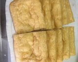 油揚げとちくわの皮餃子♡作り方2写真