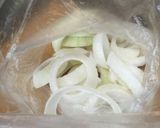 じゃがいもと 揚げ玉ねぎリングのサラダ♬作り方6写真