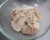 一石二鳥☆豆腐入り冷しゃぶ＆かき玉スープ作り方5写真