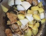 冷凍唐揚げで簡単野菜ケチャ炒め作り方1写真