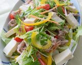 一石二鳥☆豆腐入り冷しゃぶ＆かき玉スープ作り方16写真