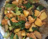 冷凍唐揚げで簡単野菜ケチャ炒め作り方7写真