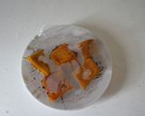 かぼちゃちぎりパンホワイトチョコ入り作り方1写真
