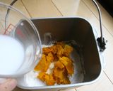 かぼちゃちぎりパンホワイトチョコ入り作り方4写真