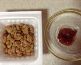 衝撃のおいしさ！納豆&いちごジャム作り方1写真