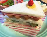 簡単☆食パンでなんちゃってショートケーキ作り方9写真