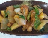 冷凍唐揚げで簡単野菜ケチャ炒め作り方8写真