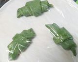 HBで作るクロワッサン ～抹茶生地～作り方15写真