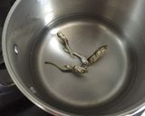 小松菜と絹揚げの味噌汁作り方1写真