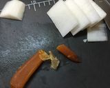 からすみニンニク大根!(^^)!作り方2写真