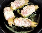 お弁当に!肉巻きソーセージでエビフライ風作り方7写真