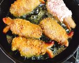 お弁当に!肉巻きソーセージでエビフライ風作り方8写真