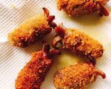 お弁当に!肉巻きソーセージでエビフライ風作り方9写真