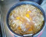 牛すじ入りシーフードカレー作り方1写真
