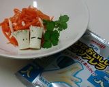 チーズとニンジンのそうめんサラダ作り方10写真