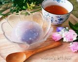 梅と小豆の♡冷んやりとろける水まんじゅう作り方5写真