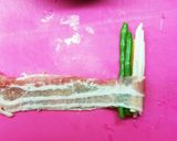 いんげんのカラフル肉巻き甘辛炒め作り方3写真