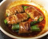 オクラの肉巻き甘辛味作り方6写真