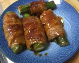 オクラの肉巻き甘辛味作り方7写真