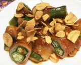 オクラの肉巻き甘辛味作り方8写真
