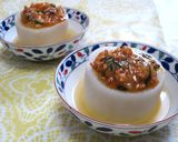 【ベジココット】玉ねぎ器の肉詰めスープ♪作り方20写真