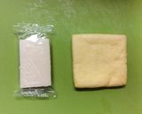 油揚げの餅入りトースター焼き作り方1写真