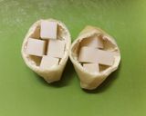 油揚げの餅入りトースター焼き作り方3写真