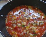 あさりと夏野菜のトマトパスタ作り方10写真