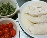 犬ご飯　バンバンジーごはん作り方1写真