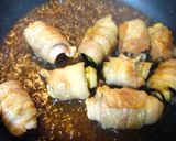 豚肉と茄子の甘辛ロール作り方5写真