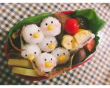 キャラ弁♡ピヨ盛り ひよこ作り方1写真