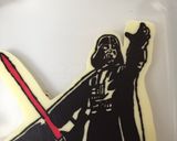 ダースベーダー キャラチョコプレート作り方2写真