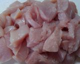 簡単鶏むね肉ともずくと野菜の梅めんつゆ煮作り方3写真