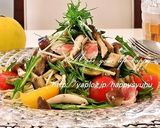 水菜となすのピリッとゆず胡椒☆冷製パスタ作り方9写真
