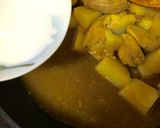 食欲そそる♫鶏モモおジャガのカレー煮♡作り方11写真