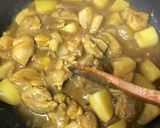 食欲そそる♫鶏モモおジャガのカレー煮♡作り方12写真