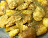 食欲そそる♫鶏モモおジャガのカレー煮♡作り方13写真