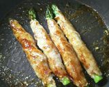 照り焼き風＊アスパラの肉巻き♪作り方6写真