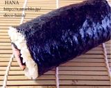 魚肉ソーセージのヒーロー簡単巻き寿司作り方7写真