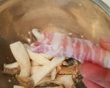 エリンギ×豚バラのカリカリチーズ焼き✾作り方2写真