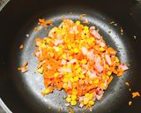 簡単♡チーズカレーピラフ作り方1写真