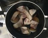 簡単！めんつゆでぶり大根作り方3写真