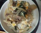 血管プラークダイエット776（豚丼定食）作り方3写真