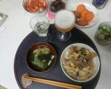血管プラークダイエット776（豚丼定食）作り方9写真