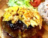 彼氏めし♡夢のてりたまチーズハンバーグ。作り方16写真