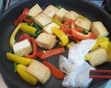 厚揚げとパプリカの甘辛炒め作り方4写真