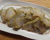 簡単に作れる！真鯛のとろろ昆布じめ作り方4写真